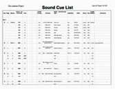 sound list